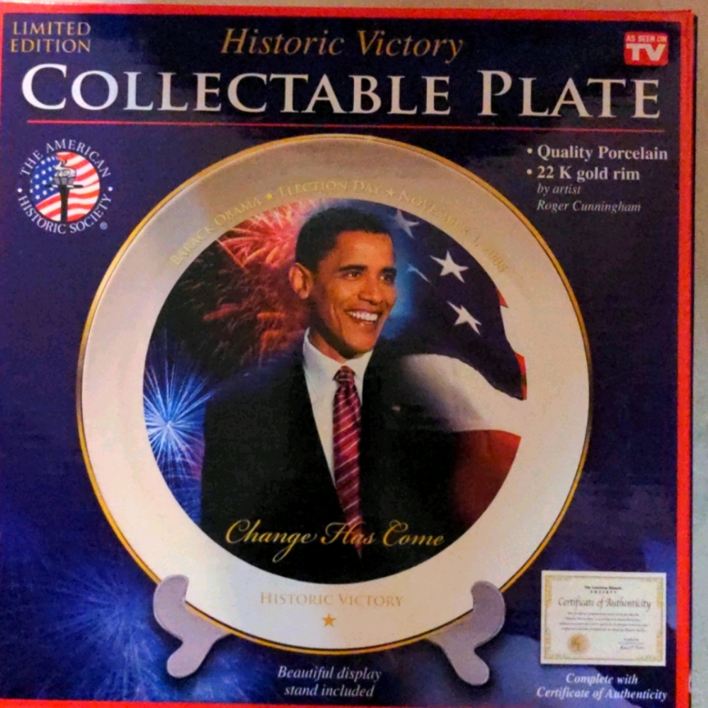 Collectable plate